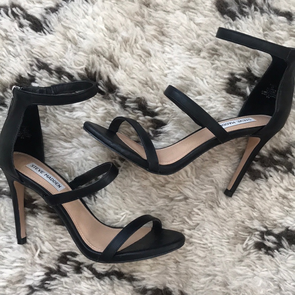 Steve Madden Black Heels